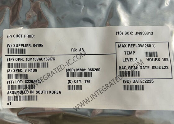 Field Programmable Gate Array 10M16SAU169I7G IC FPGA 169-LFBGA MAX 10 Field Programmable Gate Array