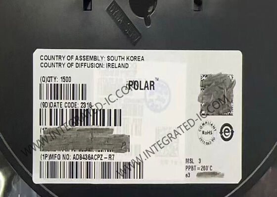 AD8436ACPZ Chip IC Konverter True RMS Ke DC Daya Rendah LFCSP20