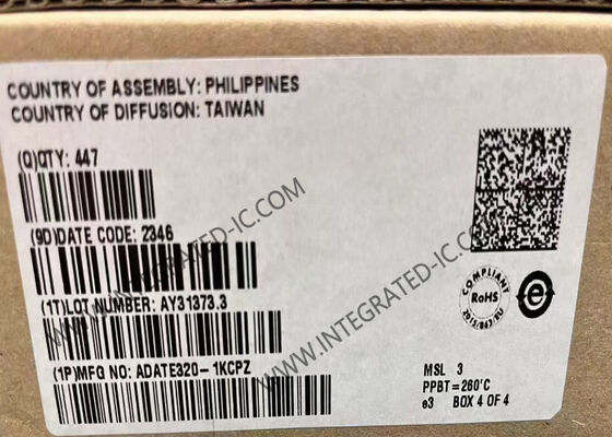 ADATE320-1KCPZ Chip Sirkuit Terpadu Solusi ATE Chip Tunggal 1.25GHz VFQFN84