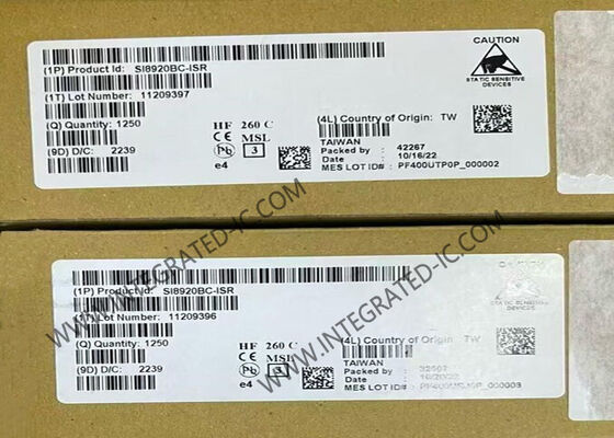 SI8920BC-ISR Penguat Terisolasi Galvanis IC dengan Input Diferensial Tegangan Rendah untuk Pengukuran Arus Shunt