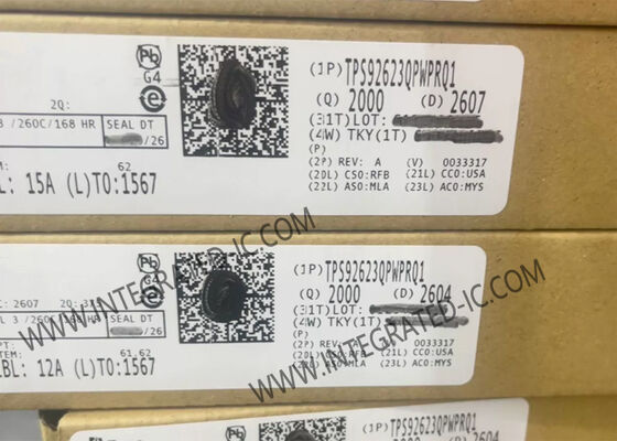 IC Chip Driver LED Sisi Atas 3-Saluran Otomotif TPS92623QPWPRQ1
