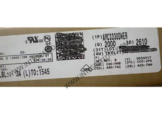 Chip sirkuit terpadu AMC3330DWER 1200Vrms penguat isolasi diperkuat SOIC-16