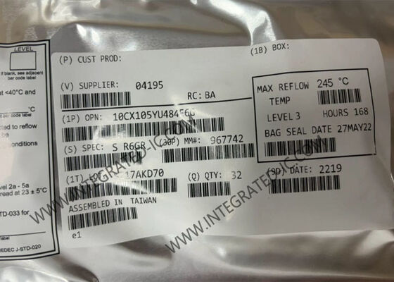 10CX105YU484E6G Cyclone 10 FPGA Chip dengan UBGA-484 Paket dan 10CX105 Model
