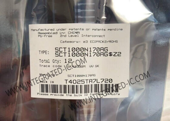 SCT1000N170AG 1700V 7A Sirkuit Terpadu Chip MOSFET Daya Silikon Karbida Otomotif HiP247