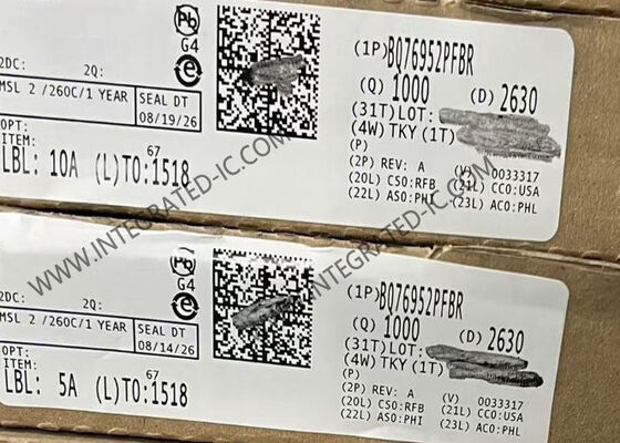 BQ76952PFBR Chip Sirkuit Terpadu Monitor dan Pelindung Baterai Akurasi Tinggi untuk Paket Baterai Li-ion Seri 3 hingga Seri 16