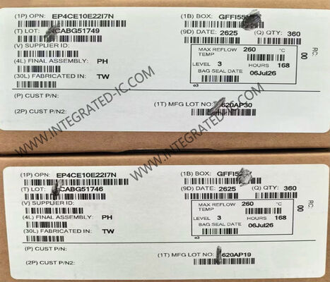 EP4CE10E22I7N Cyclone IV E FPGA Field Programmable Gate Array dengan Paket 1.15V dan 144-LQFP