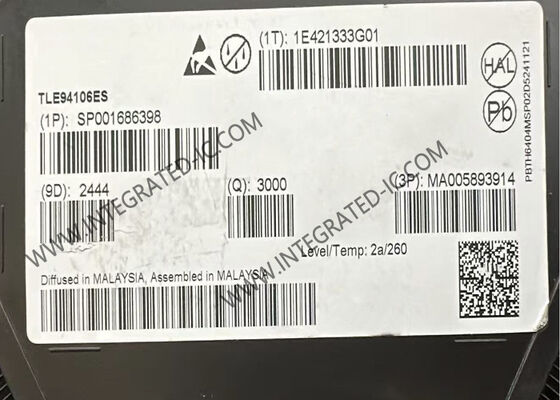 Chip Sirkuit Terpadu TLE94106ES Driver Setengah Jembatan Tujuan Umum untuk Motor DC